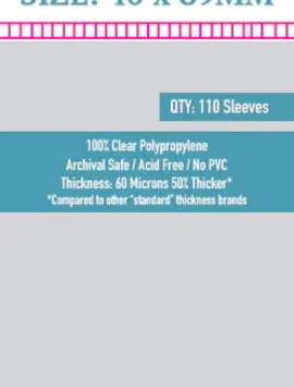 Micas Sleeve Kings «Space Base» Sleeves (40x89mm)