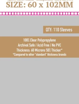 Micas Sleeve Kings «Space Alert» (60x102mm)